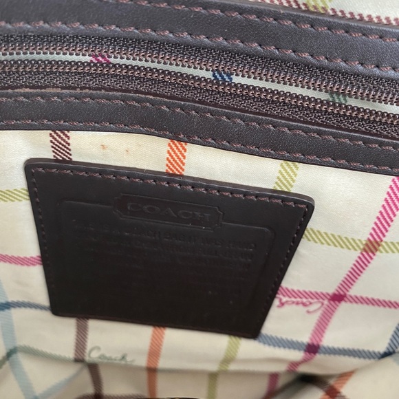 Coach leather should bag - Picture 7 of 8